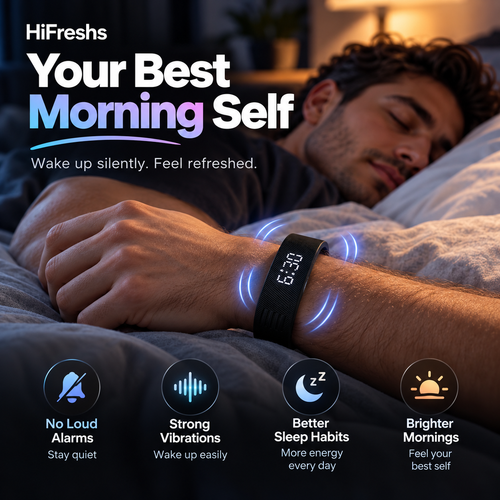 HiFresh™ Silent Vibration Alarm Clock