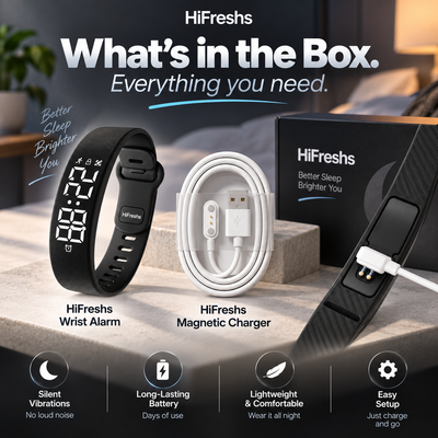HiFresh™ Silent Vibration Alarm Clock