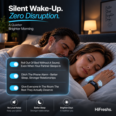 HiFresh™ Silent Vibration Alarm Clock