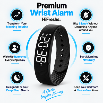 HiFresh™ Silent Vibration Alarm Clock